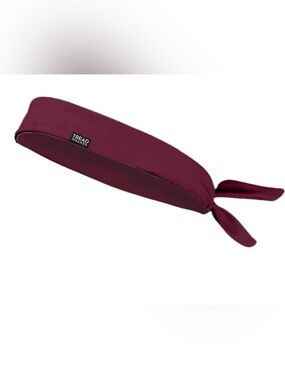 Women's Maroon Tie-Back Headband